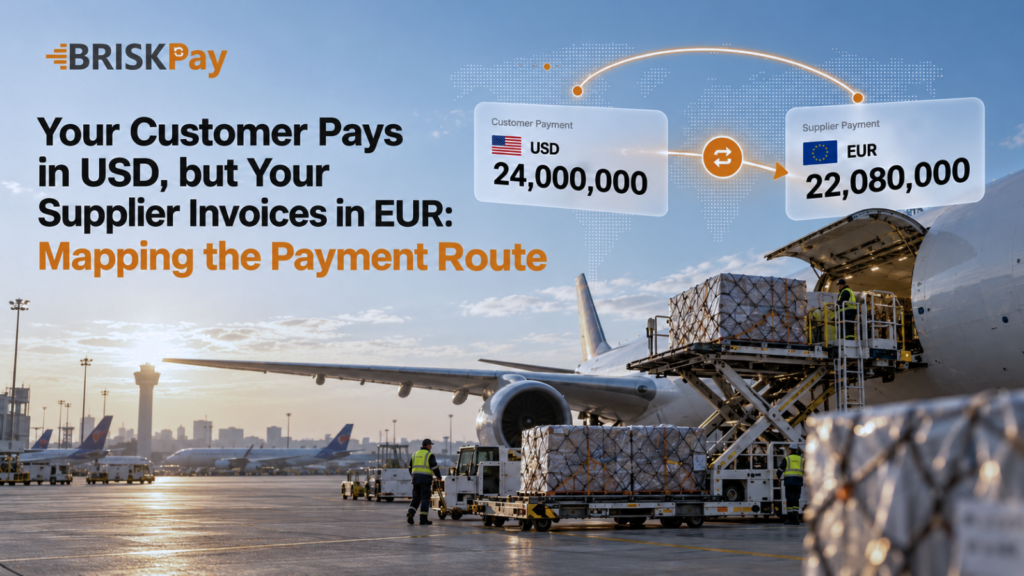 Your Customer Pays in USD, but Your Supplier Invoices in EUR