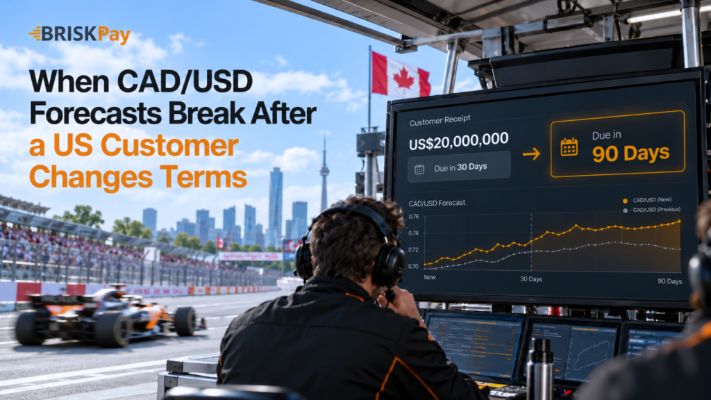 When CAD/USD Forecasts Break After a US Customer Changes Terms